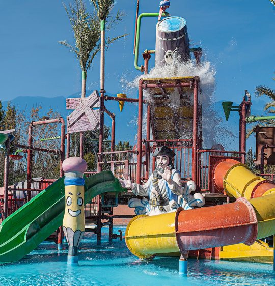 Basketball and football Field Eden Aquapark Eden Andalou 5 etoiles SPA, suites and aquapark Marrakech ALL inclusive