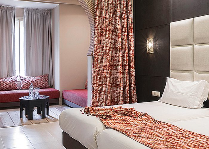 Lit Suite familialeStandard Eden Andalou 5 etoiles SPA, suites and aquapark Marrakech