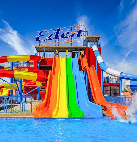 Multislide Eden Aquapark Eden Andalou 5 etoiles SPA, suites and aquapark Marrakech ALL inclusive